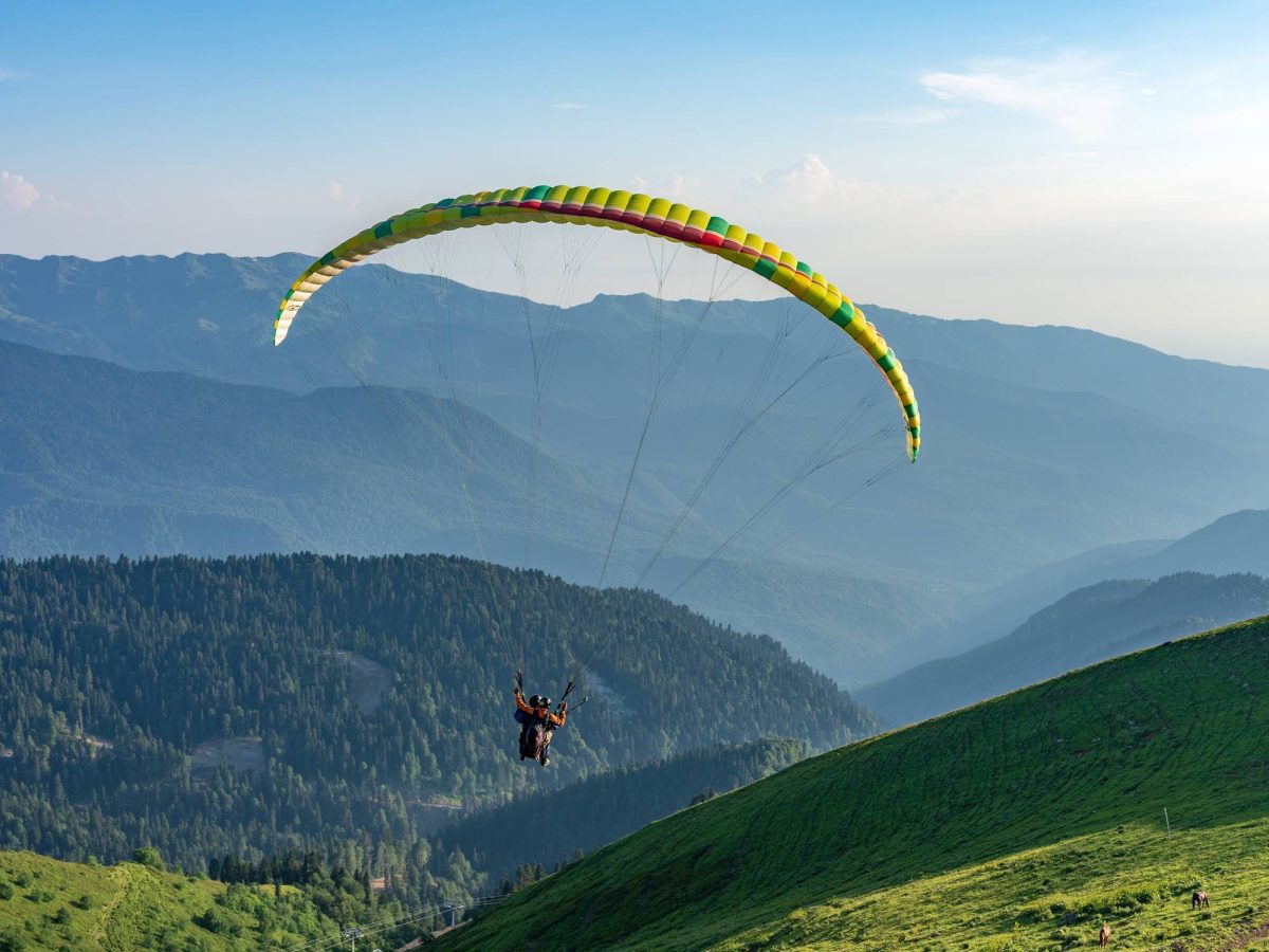 activités en famille parapente