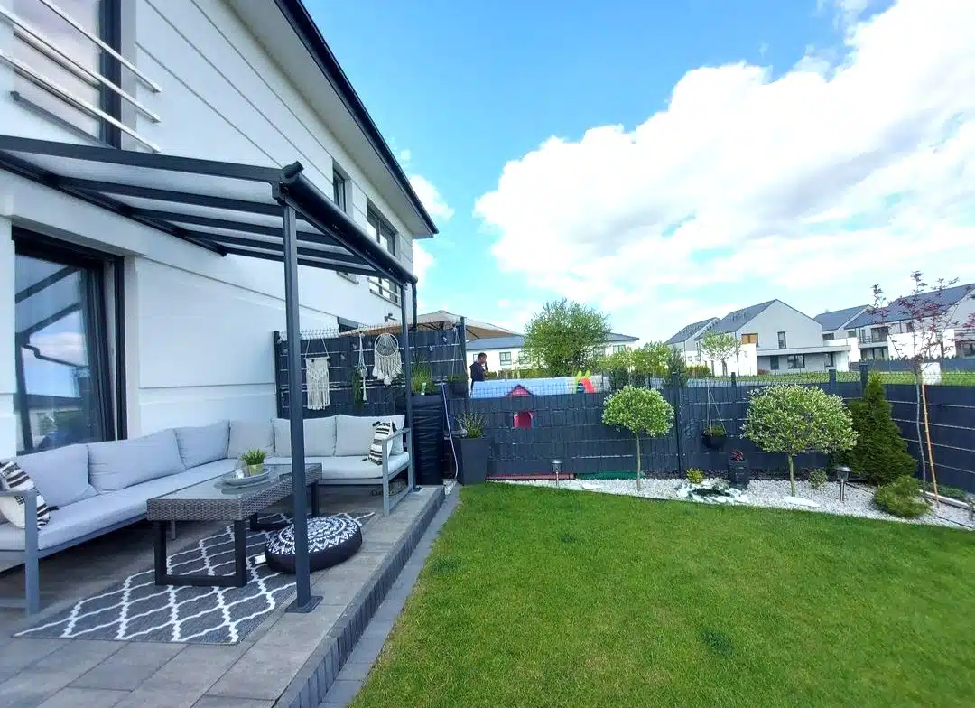 terrasse aménagée