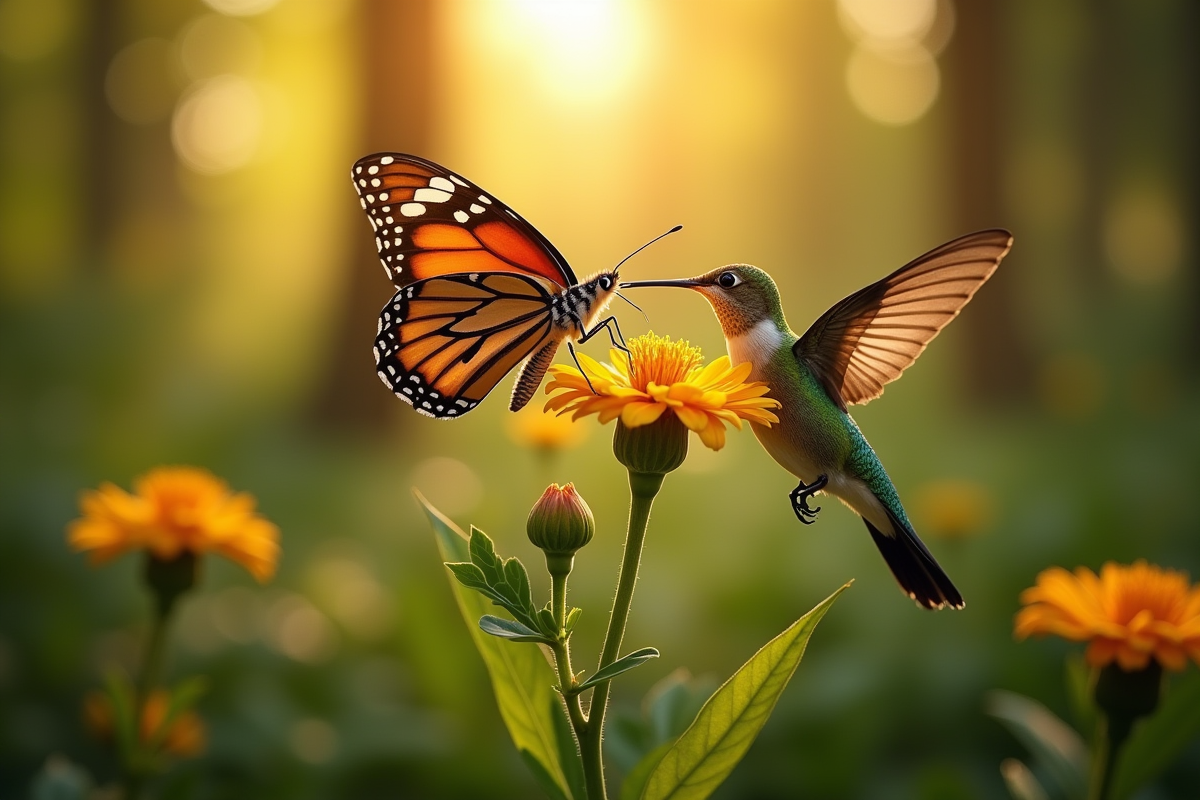 faune colorée