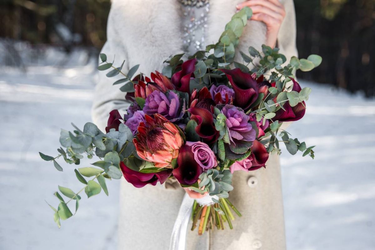 déco mariage en hiver